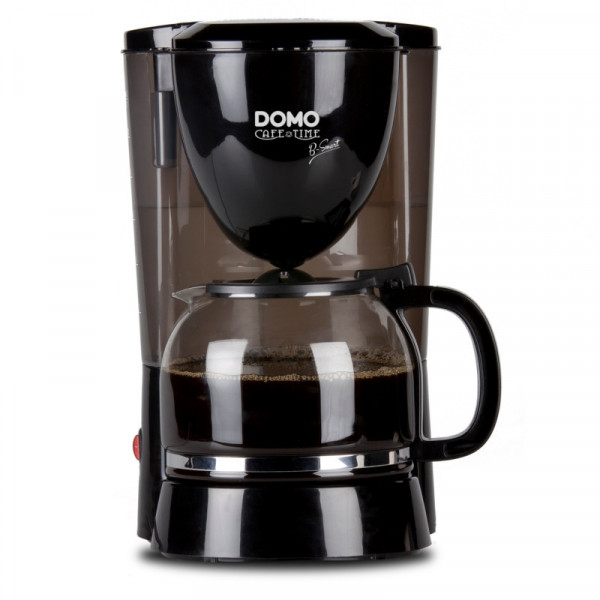 Kaffeemaschine 1,5Liter Kaffeeautomat nur 800Watt schwarz DOMO DO472K