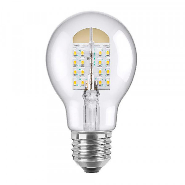LED Glühlampe klar E27 4,7 Watt, dimmbar, Segula 50276 LED Lampe