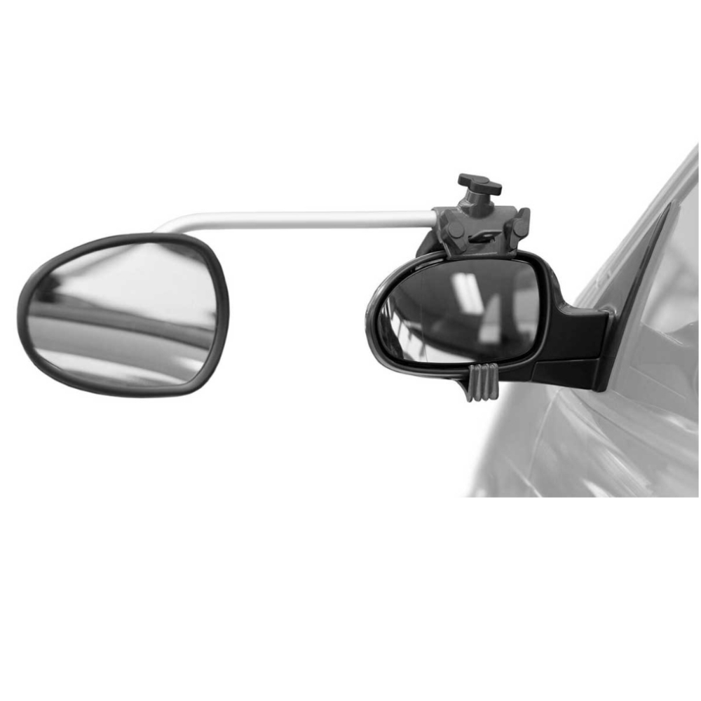Caravan Außenspiegel Luxmax Arm lang zusätzlicher Autospiegel flach Repusel  3006, Caravanspiegel, Wohnwagen / Wohnmobil