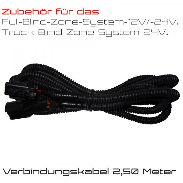 Sensor-Verlängerungskabel 3m Toter-Winkel-Assistent AKTIV 12V/24V