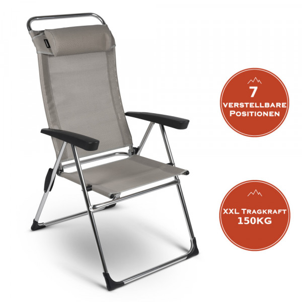 Campingstuhl Lusso Roma Chair Ore beige (S)