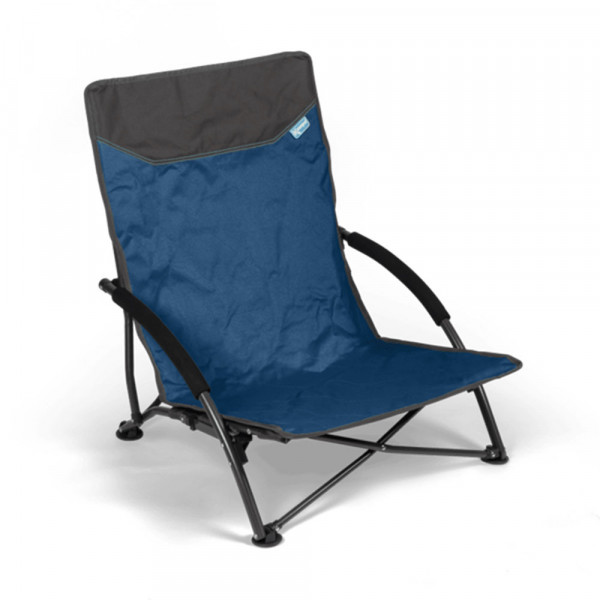 Strandstuhl mit breiten Standfüßen, Campingstuhl Kampa Sandy FT0045 blau