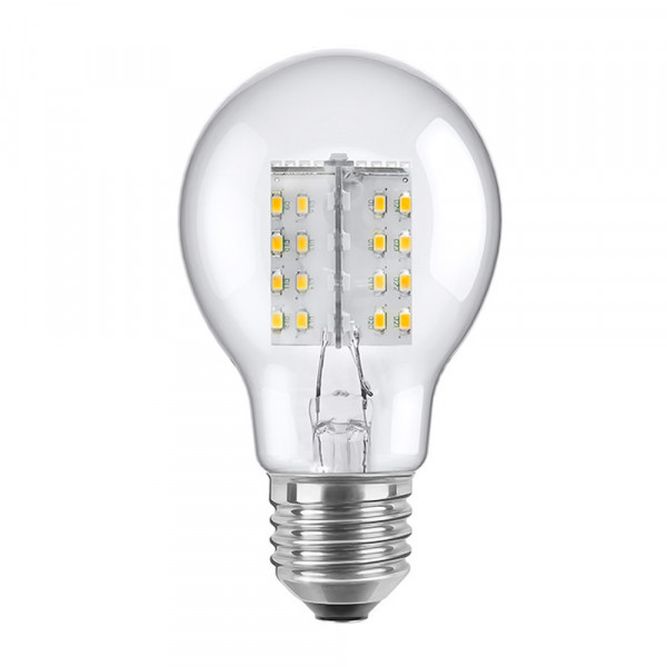 LED Glühlampe klar E27 4,1 Watt dimmbar, Segula 50667 LED Lampe