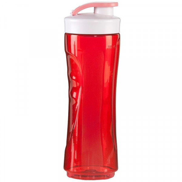 Ersatzflasche für Smoothie-Mixer DO434BL-BG 600ml Ersatzbehälter rot
